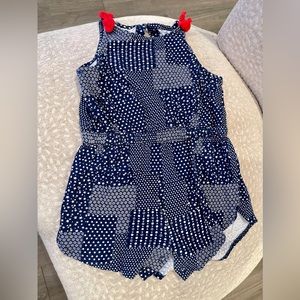 Red White & Blue Romper 18M